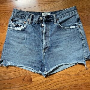 Agolde Dee high rise Jean shorts